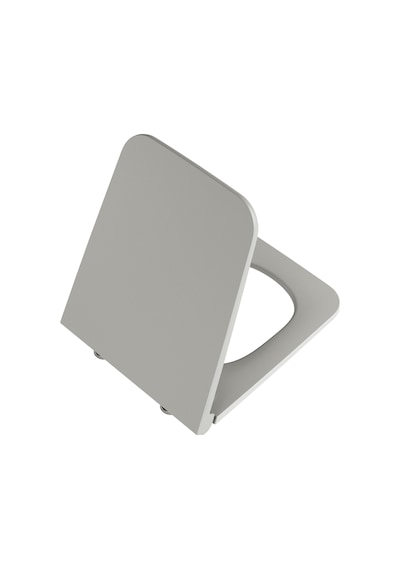 VitrA Equal İnce Klozet Kapağı 119-476r009 , Mat Taş Gri Gri