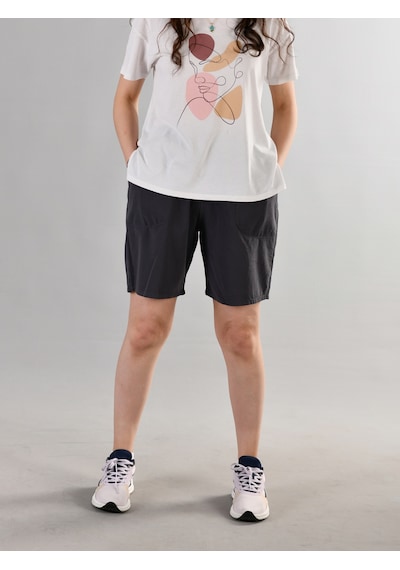 Duxa %100 Pamuk Keten Dokulu Beli Lastikli ve Bağcıklı Kadın Rahat Kalıp Bol Kesim Günlük Ev Dış Spor Giyim Büyük Beden Şort Gri Duxa %100 Pamuk Keten Dokulu Beli Lastikli ve Bağcıklı Kadın Rahat Kalıp Bol Kesim Günlük Ev Dış Spor Giyim Büyük Beden Şort Gri