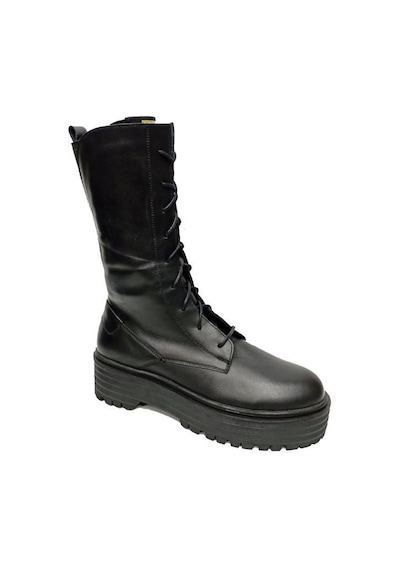 Dr. Flexer Dr.flexer 222301-565 Hakiki Deri Anatomik Kadın Bot Siyah