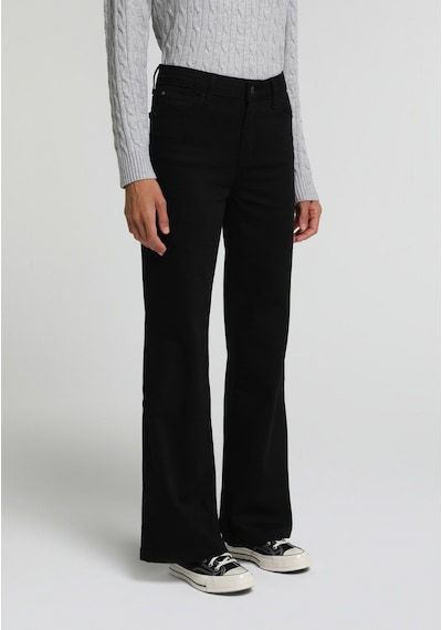 Colin's Colins High Rise Super Flare Fit Kadın Black Black Denim Jean Pantolon Cl1083254 Q1.v1 Dn45208