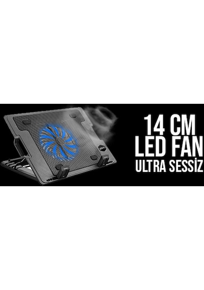 Frisby FNC-35ST 10" - 17" Tek Fanlı Gaming Notebook Soğutucu