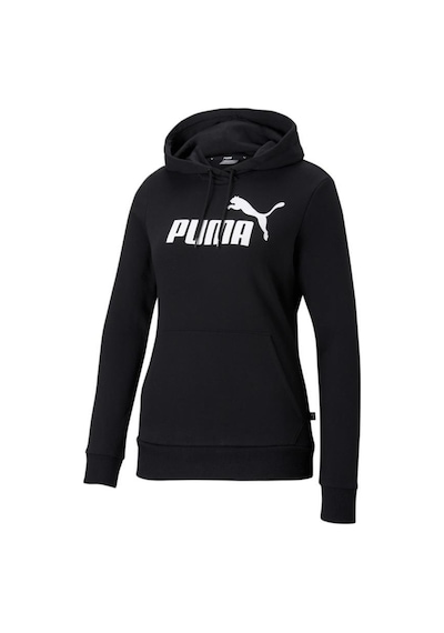 Puma Ess Logo Hoodie Kadın Sweatshirt Siyah Xs-xl 001