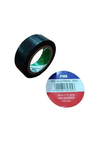 Pmx İzole Bant Elektrik Kablo Bantı 19mm X 10m Siyah Standart