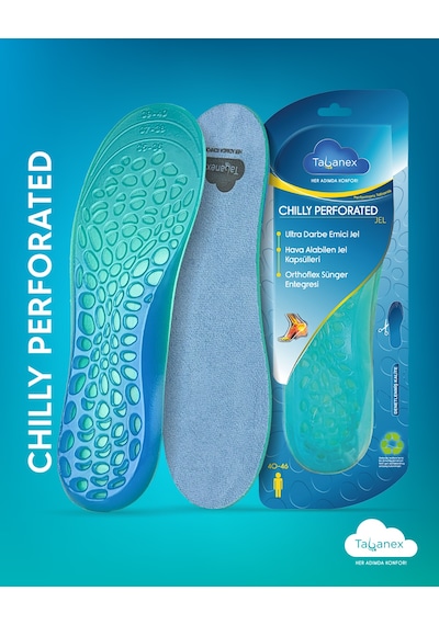 Tabanex Chilly Perforated Jel Tabanlık - Erkek