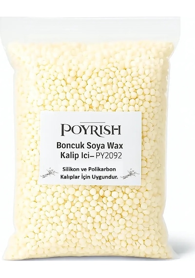 Boncuk Soya Wax 1 Kg. - Kalıp İçi Py2092 Renksiz