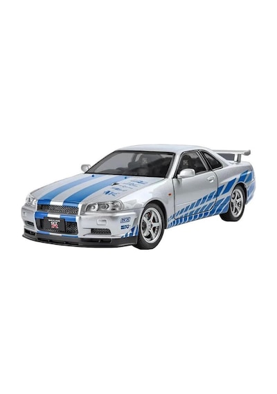 Hobiez World Orjinal 1:24 Lisanslı Nissan Skyline GTR Kapıları Kaputu Açılabilir Model Araba