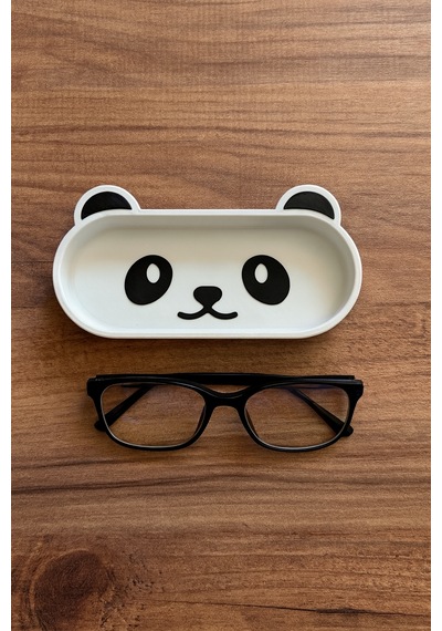 Panda Gözlük Kutusu - Gözlük Standı Kapaksız