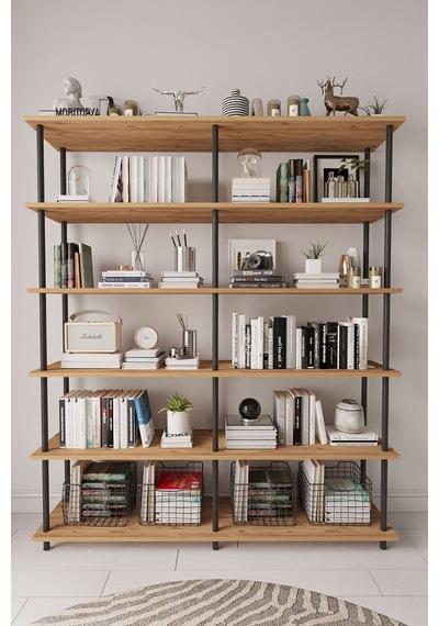 Çevir Kur 150 Cm Atlantik Çam Kitaplık Atlantik Çam Çevir Kur 150 Cm Atlantik Çam Kitaplık Atlantik Çam