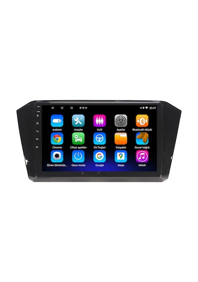 VW PASSAT B8 ANDROİD 12 MULTİMEDYA EKRAN NAVİGASYON CARPLAY