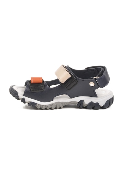 Lacivert Turuncu Cırtlı Erkek Çocuk Spor Sandalet 173110 P Lacivert -  Turuncu