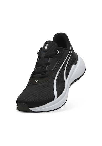 Puma Softride Exo Erkek Siyah Beyaz Yürüyüş Spor Ayakkabı- 311722 Siyah