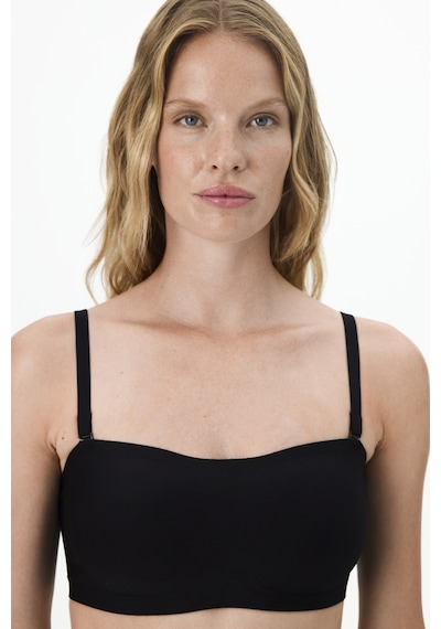 Penti Siyah Invisible Bandeau Sütyen