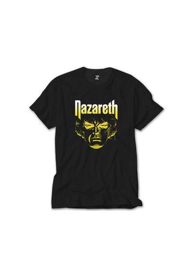 Nazareth Face Siyah Tişört Siyah