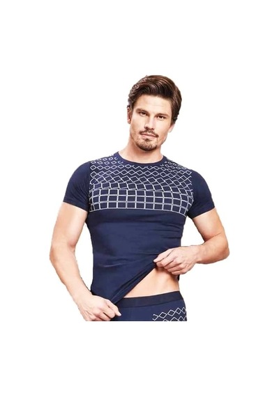 Alfa Aksesuar 03 Berrak Erkek Modal T-shirt 4011 Lacivert