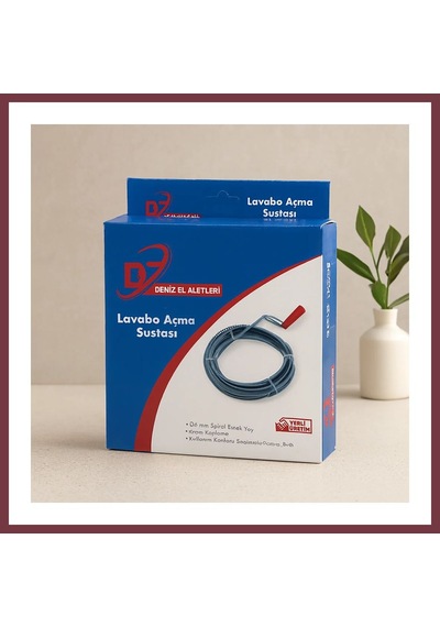 Storeşahin 8 M Spiral Esnek Yay Lavabo Gider Açıcı Shn0720