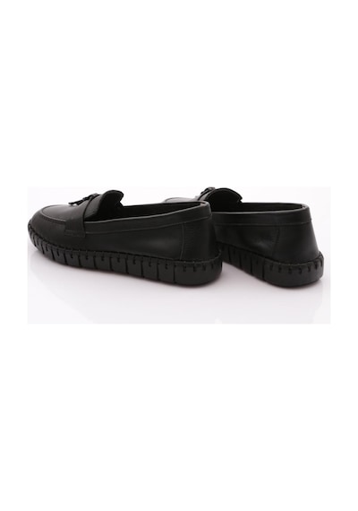 Dgn P39 Kadin İp Desenli Comfort Ayakkabi P39-1512-R1534 Siyah