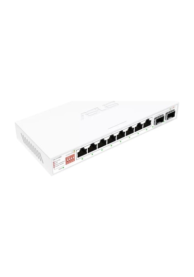 Asus 8 Bağlantı Noktalı 2.5g Ve 2 Bağlantı Noktalı 10g Sfp+ Yönetilmeyen Anahtar Qg-u1080
