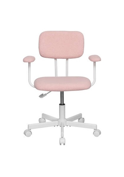 Teddy Ofis Ve Çalışma Sandalyesi-pembe 64x74-83x63 Cm