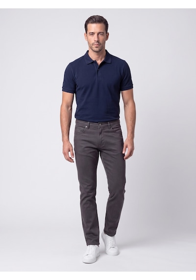 Antrasit Regular Fit Erkek Chino Pantolon