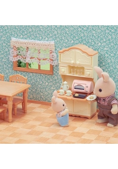 Sylvanian Families Yemek Odası Seti Abanoz