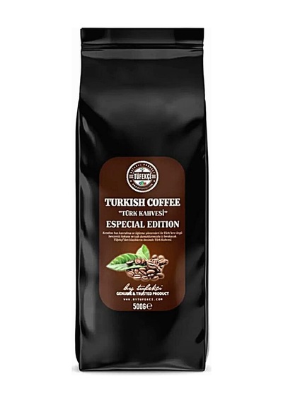 Tüfekçi Orta Kavrulmuş Türk Kahvesi Poşet, 500 G Aeropress