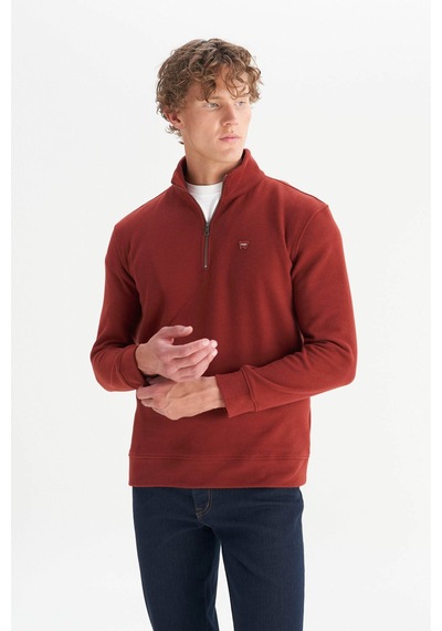 Wrangler Selanik Kırmızı Erkek Sweatshirt W2520532810 Kırmızı