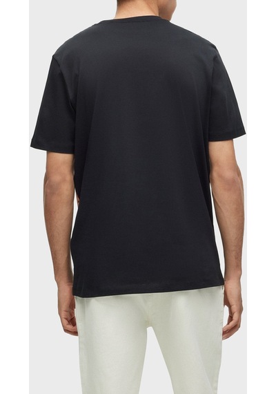Hugo Erkek T Shirt 50494577 001 Siyah