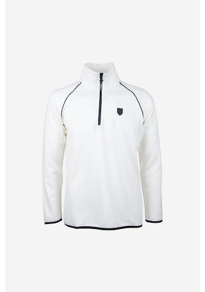 Yarım Fermuarlı Sweat Ekru