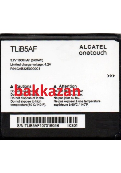 Alcatel Turkcell Winn Mw40V Linkzone 997D Tlib5Af Batarya Pil