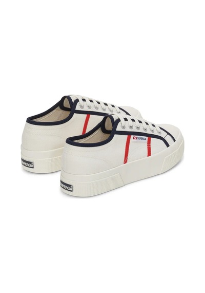Superga 2740 Platform Colorblockıng Kadın Beyaz Sneaker S3138nw-aee 001