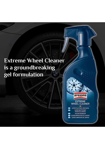 Tr Extreme Tekerlek Temizleyici, 500 Ml, Güçlü Jel Formülü, Fren Kalıntılarını Ve Kaplanmış Kirleri Hafifletm