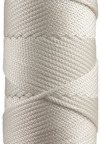 Sensy Premium Polyester Makrome Ipi 5 Mm Pp Cord 2li Set Ekru, Jumbo Ip, Makrame, Supla,çanta Ipi
