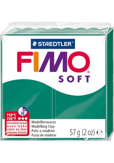 Fimo Soft Polimer Kil 57G No:56 Emerald