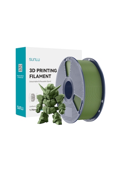 Sunlu Zeytin Yeşili Pla+ 2.0 Filament - 1.75mm - 1 Kg