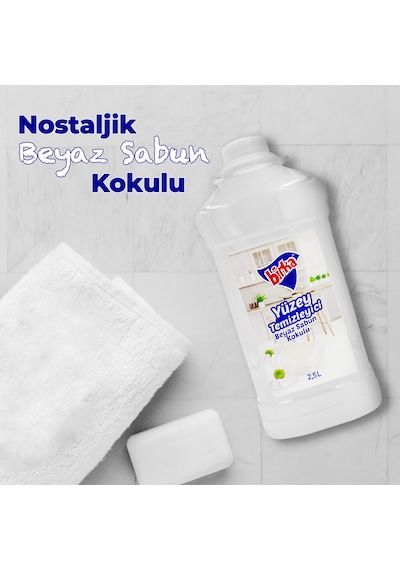 Birka Beyaz Sabun Kokulu Yüzey Temizleyici 2500 ML