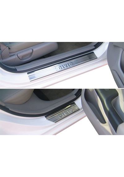 Honda Civic 9 Kapı Eşiği 4 Prç P.Çelik 2012 ve Sonrası