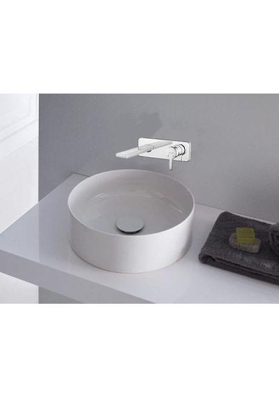 Eca Mina Ankastre Lavabo Bataryası Set Tek Rozet 102167604H-K+102166601