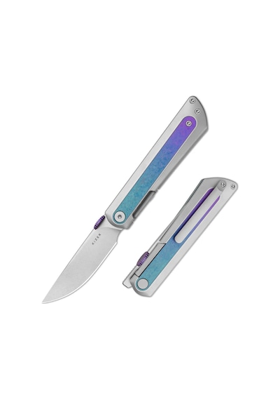 Quoll Kamp S45vn Titanium & Crystallized Titanium Stonewashed Ki3733a2