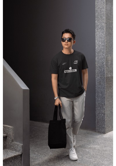 Fnbx Ayrton Senna T-shirt Siyah