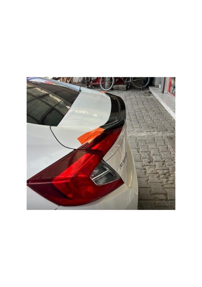 Honda Civic 2016- Model Astarlı Plastik Spoiler