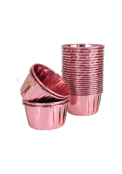 Dolphin Muffin Kağıt Karton Rose Gül Cupcake Kek Kalıbı Kapsülü Kabı - 25 Adetlik 3 Paket Renkli