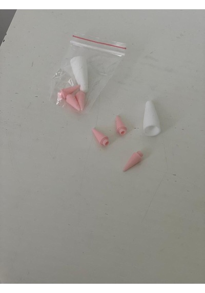 Stylus Kalem İçin Kurşun Kalem Uçları, Yedek Stylus Kalem Uçları Pembe 3 Adet