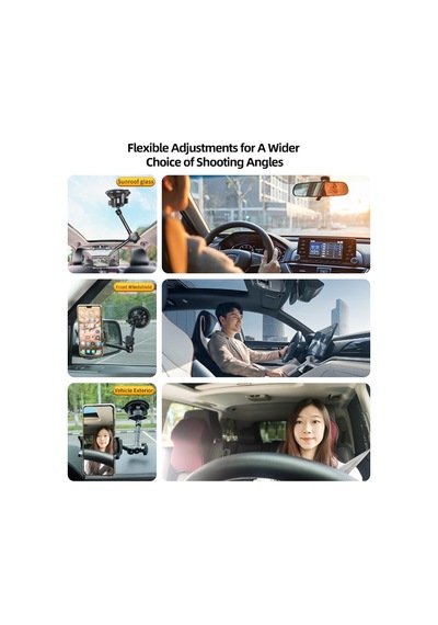 Auris H170 Universal Vakum Tabanlı Torpido Ve Cam Üzeri Tablet Tutucu