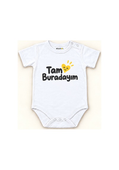 Babylimon Tam Buradayım Beyaz Kısa Kollu Çıtçıtlı Bebek Zıbını Beyaz - Tam Buradayım - 928161968 Beyaz - Tam Buradayım Babylimon Tam Buradayım Beyaz Kısa Kollu Çıtçıtlı Bebek Zıbını Beyaz - Tam Buradayım - 928161968 Beyaz - Tam Buradayım