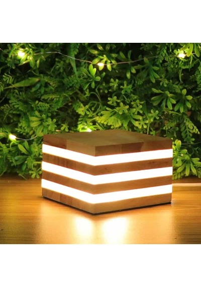 Japanese Solid Wood Masa / Gece Lambası