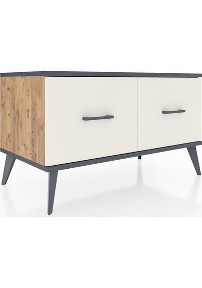 Hyperion Şifonyer 2 Çekmeceli 88x44x48 Çam-antrasit/aytaşı Antrasit/aytaşı Hyperion Şifonyer 2 Çekmeceli 88x44x48 Çam-antrasit/aytaşı Antrasit/aytaşı