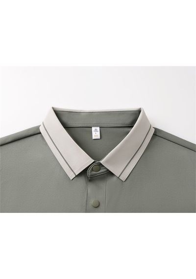 New Performance Premium Polo T-shirt %87 Naylon %13 Spandex Göl Yeşili