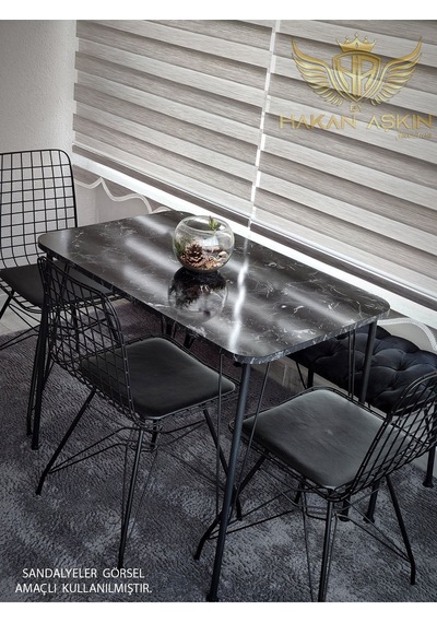 By Hakan Aşkın Metal Ayaklı 60x90 Cm Tek Masa Black Marble Eclipse 2024 Mutfak - Balkon - Çalışma Masası Parlak Siyah Mermer Desen By Hakan Aşkın Metal Ayaklı 60x90 Cm Tek Masa Black Marble Eclipse 2024 Mutfak - Balkon - Çalışma Masası Parlak Siyah Mermer Desen