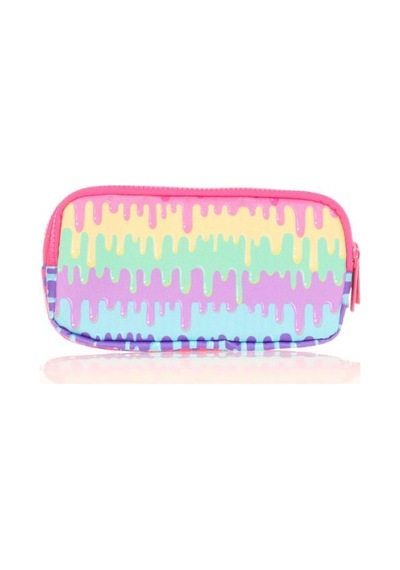 Kaukko Kids 3 Bölmeli Kalem Çantası Cube Ice Cream Pembe L8163