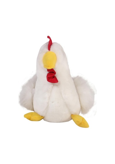 Tavuk Beyaz Peluş 28 Cm